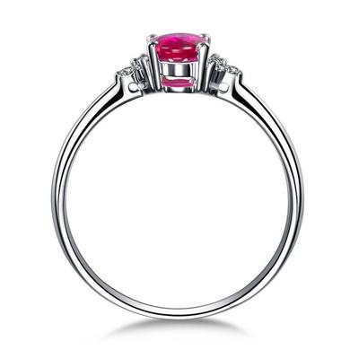 Bague pierre rose